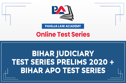 Bihar Judiciary Test Series Prelims 2020 + BIHAR APO TEST SERIES 