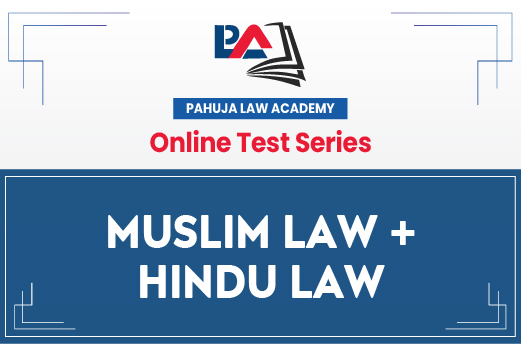 Muslim Law + Hindu Law