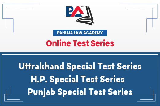 UTTRAKHAND SPECIAL TEST SERIES + H.P. SPECIAL TEST SERIES + PUNJAB SPECIAL TEST SERIES 